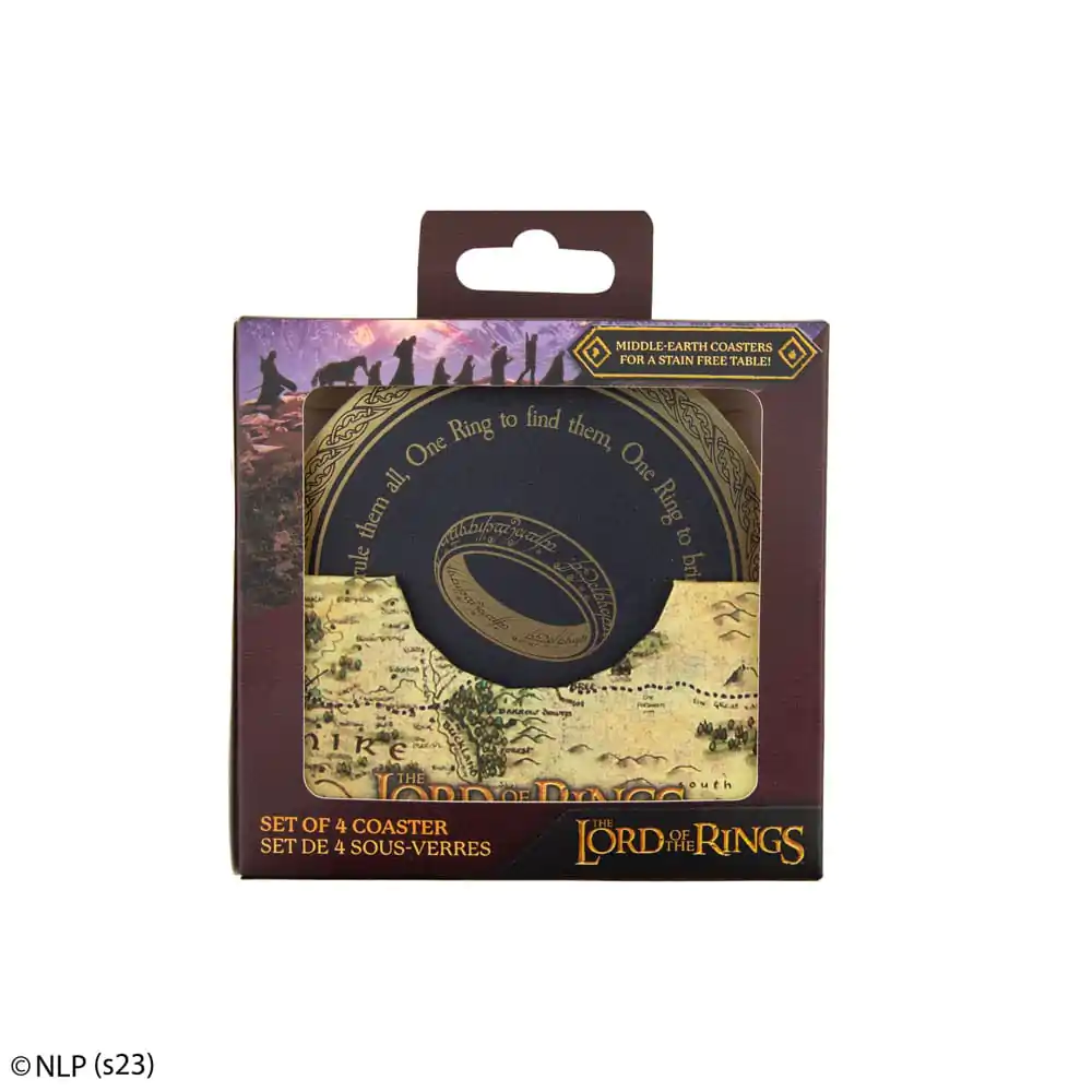 Lord of the Rings Suport de pahar Set de 4 poza produsului