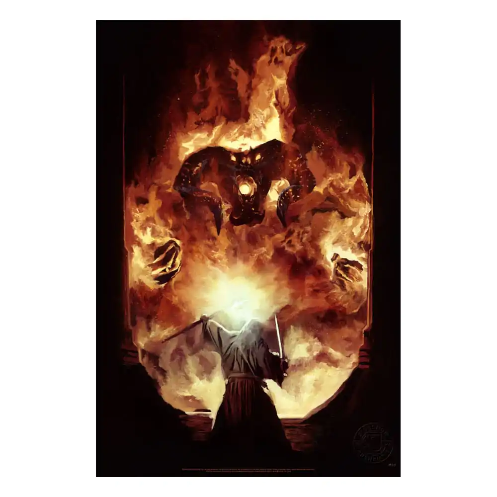 Lord of the Rings Art Print The Flame of Anor 46 x 61 cm - neînrămat poza produsului