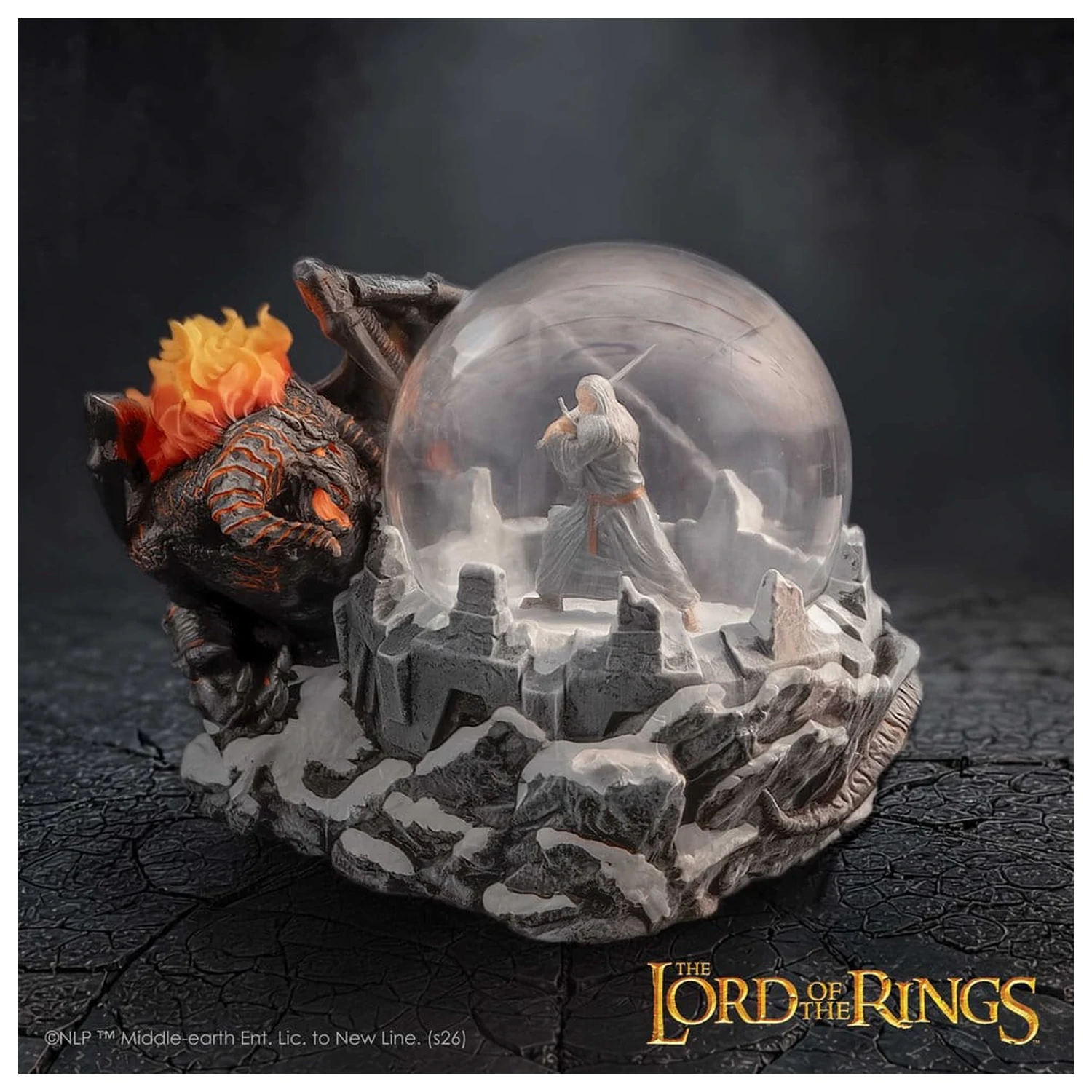 Lord of the Rings Snow Globe Battle of the Peak 13 cm poza produsului