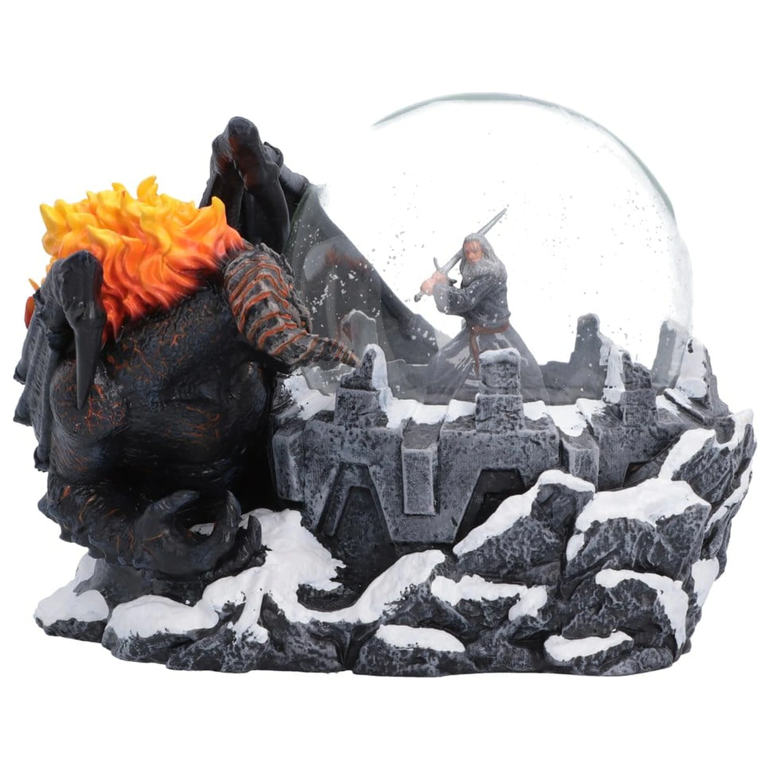 Lord of the Rings Snow Globe Battle of the Peak 13 cm poza produsului