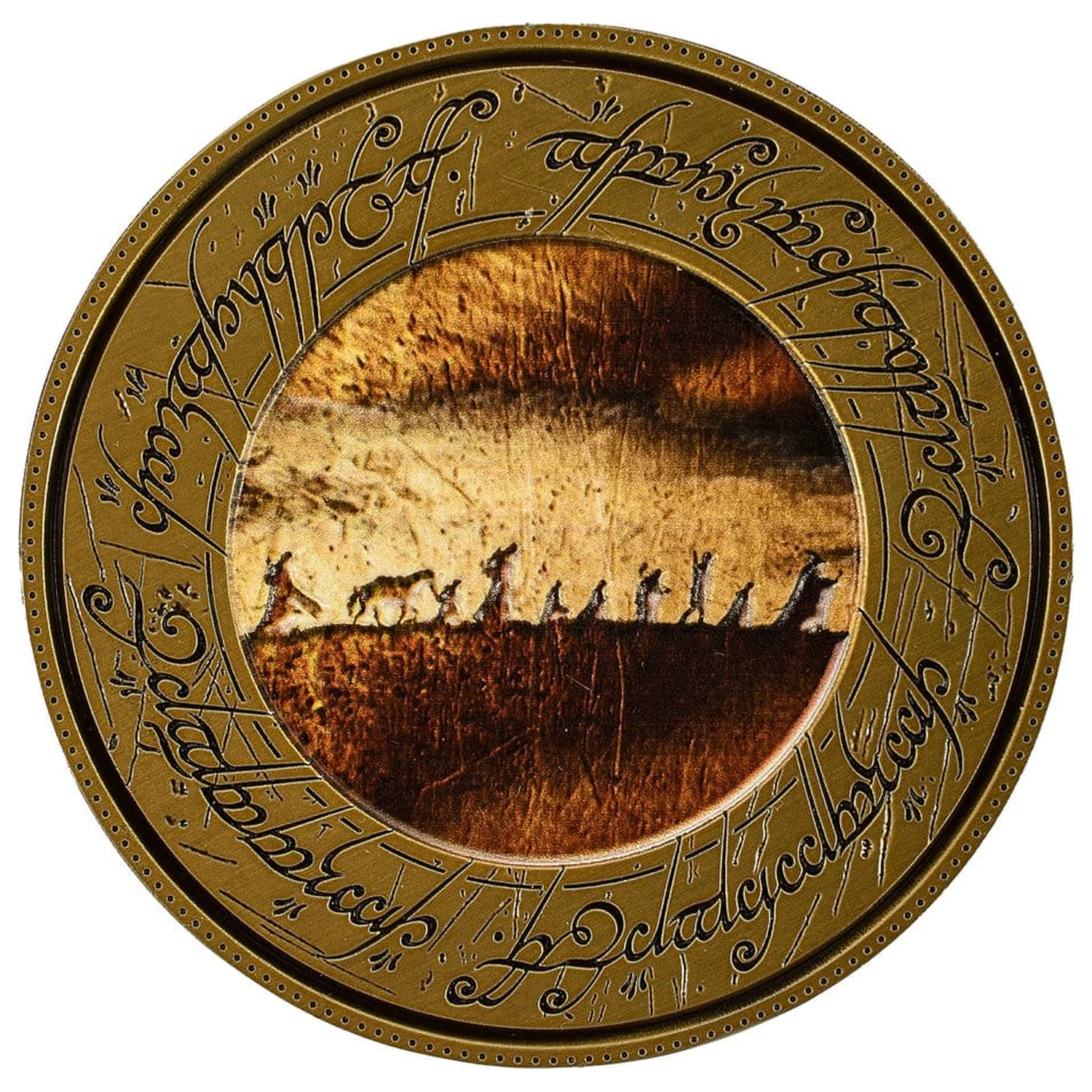 Lord of the Rings Monedă cu Display Stand The Fellowship poza produsului