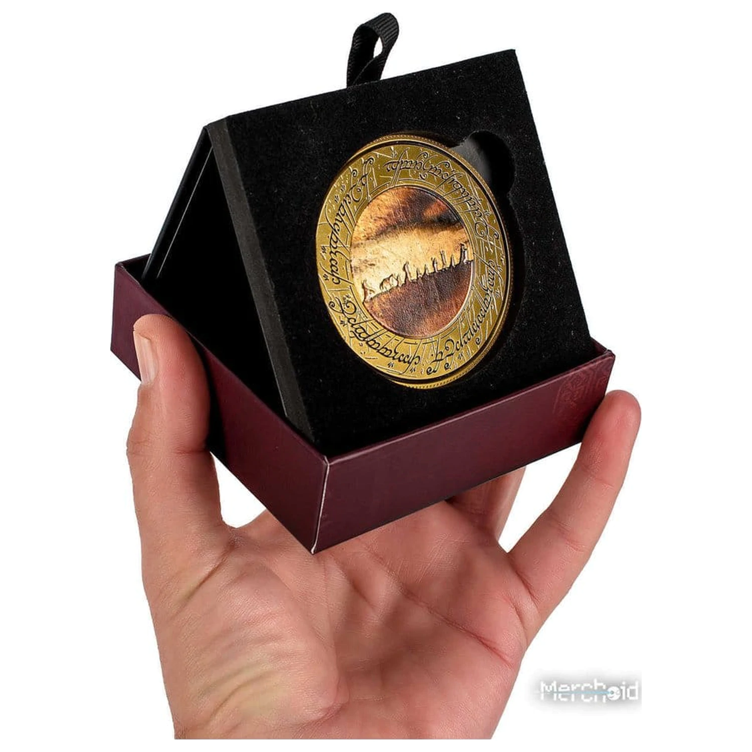 Lord of the Rings Monedă cu Display Stand The Fellowship poza produsului