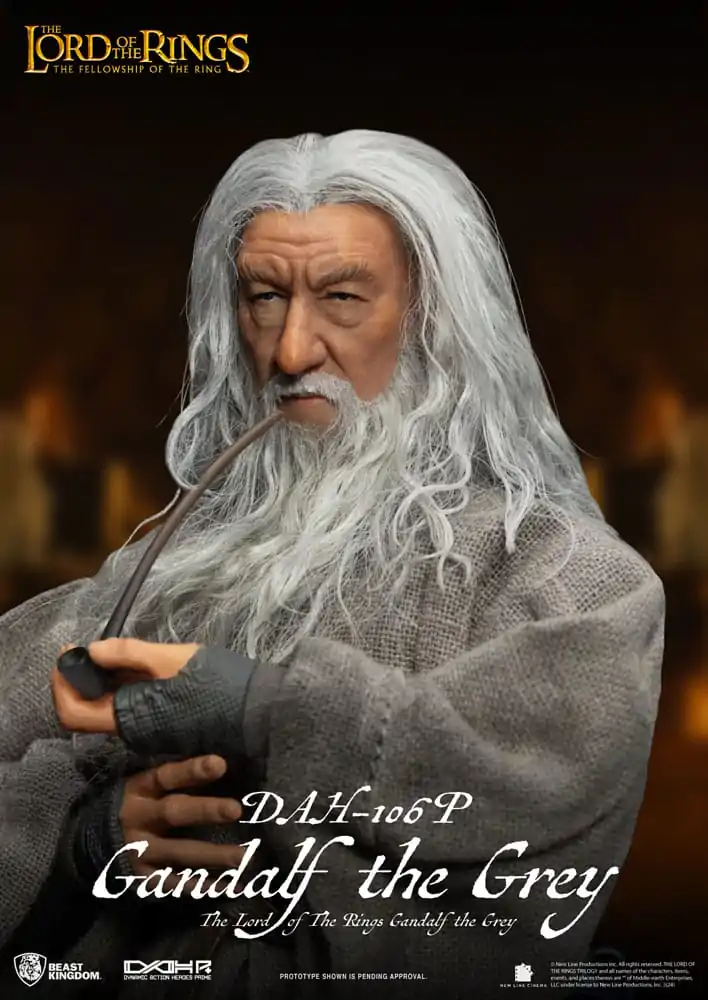 Lord of the Rings Dynamic 8ction Heroes Figurina de acțiune 1/9 Gandalf the Grey 21 cm poza produsului