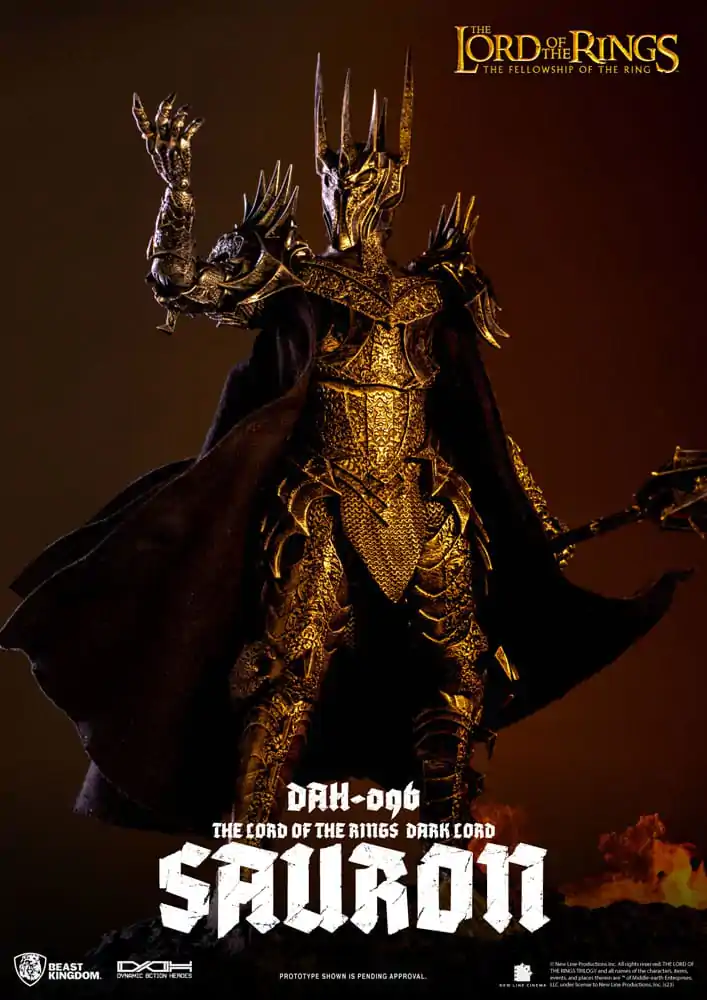 Lord of the Rings Dynamic 8ction Heroes Figurina de acțiune 1/9 Sauron 29 cm poza produsului