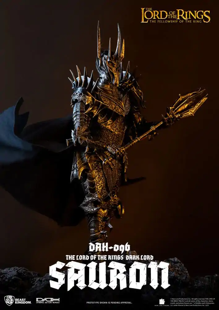 Lord of the Rings Dynamic 8ction Heroes Figurina de acțiune 1/9 Sauron 29 cm poza produsului