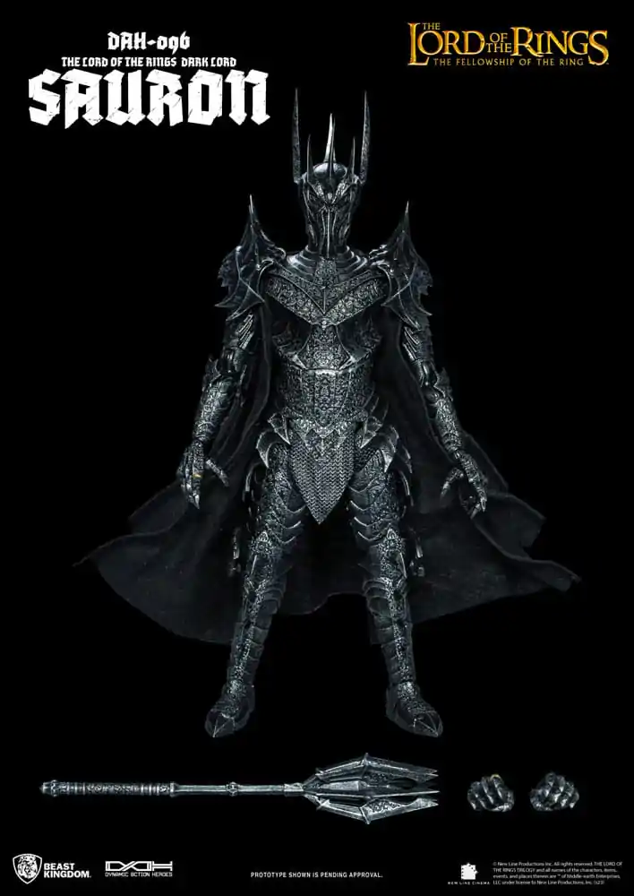 Lord of the Rings Dynamic 8ction Heroes Figurina de acțiune 1/9 Sauron 29 cm poza produsului
