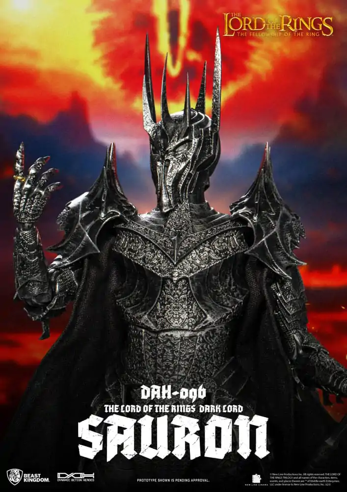 Lord of the Rings Dynamic 8ction Heroes Figurina de acțiune 1/9 Sauron 29 cm poza produsului