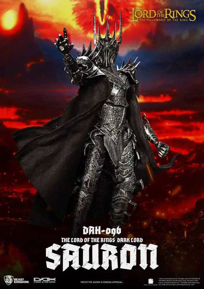 Lord of the Rings Dynamic 8ction Heroes Figurina de acțiune 1/9 Sauron 29 cm poza produsului