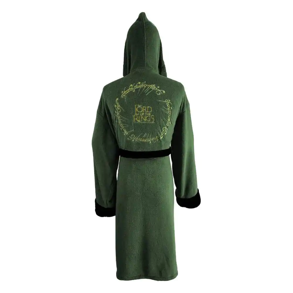 Halat de baie Fleece Lord of the Rings Verde Elfic și Auriu poza produsului