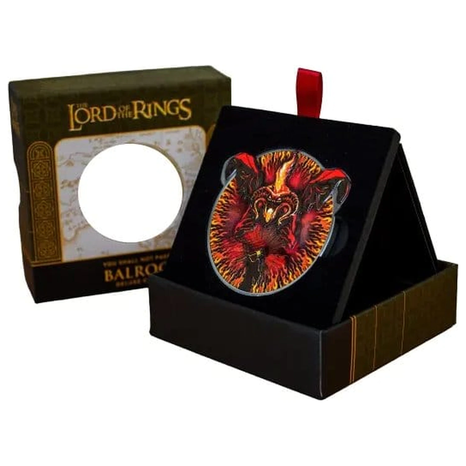 Lord of the Rings Monedă "You Shall Not Pass" Balrog Deluxe poza produsului