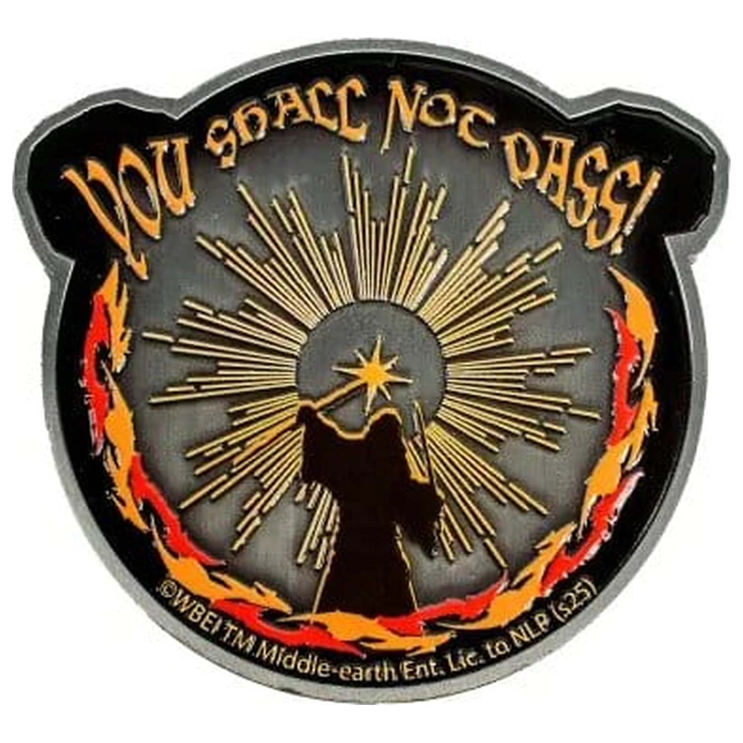 Lord of the Rings Monedă "You Shall Not Pass" Balrog Deluxe poza produsului