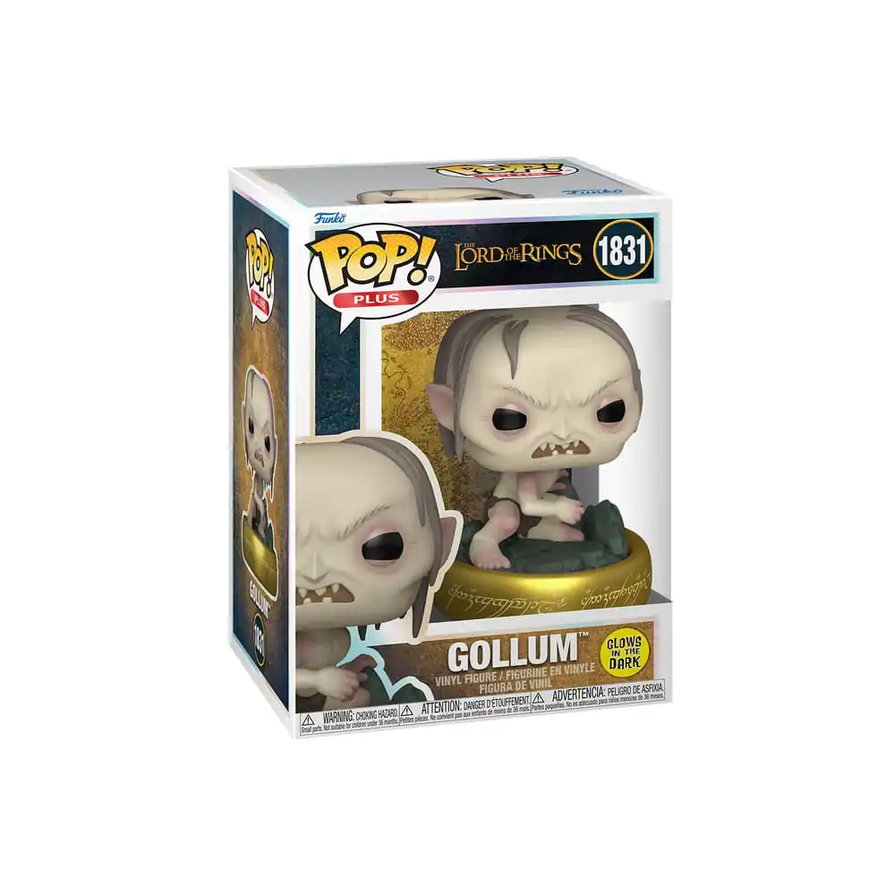 Lord of the Rings Funko POP! Plus Movies Vinyl Figurine Gollum(GW) 9 cm poza produsului
