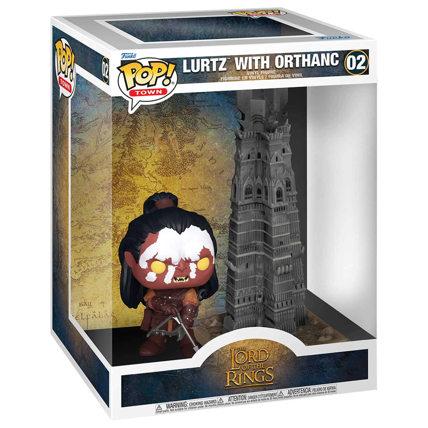 Lord of the Rings Funko POP! Town figurină de vinil Lurtz cu turn poza produsului