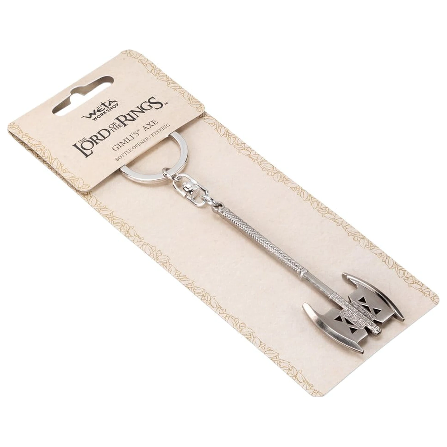 Lord of the Rings Breloc cu deschizator de sticle Gimli's Axe poza produsului