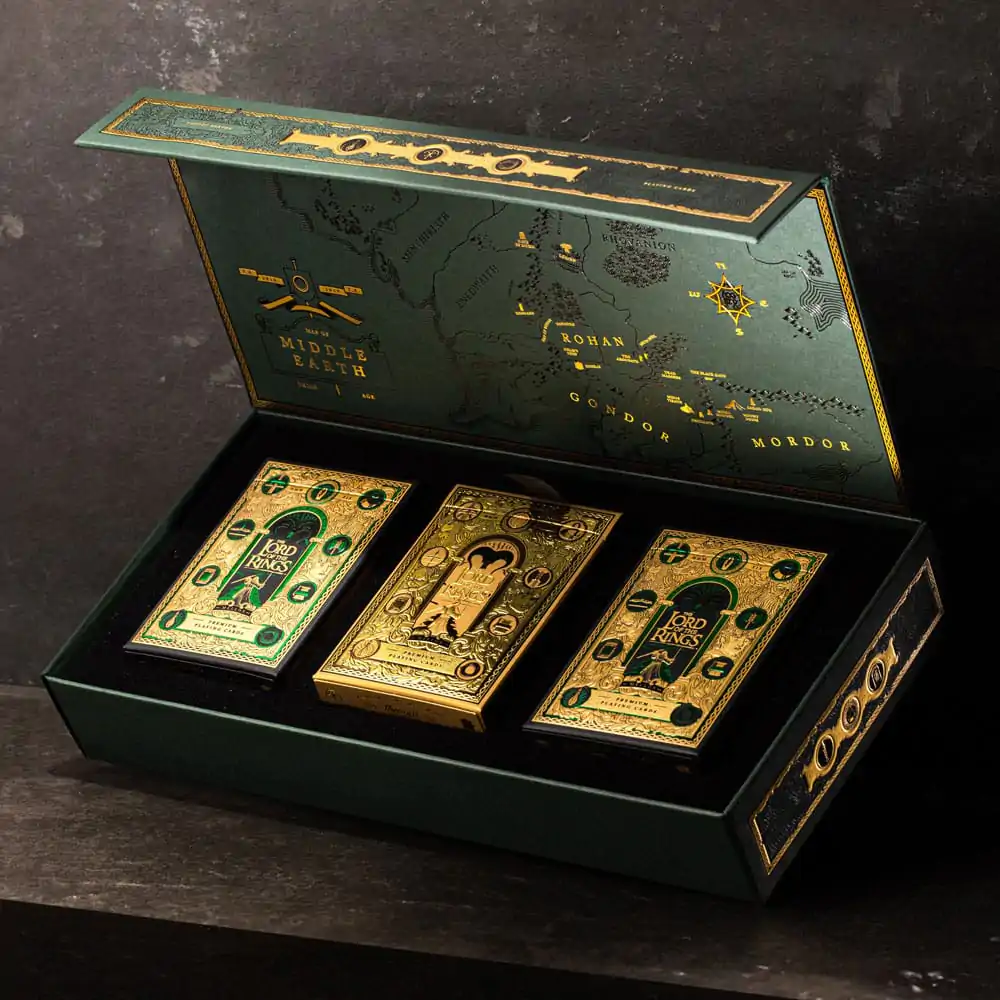 Lord of the Rings Playing Cards Box Set (4 pachete) poza produsului