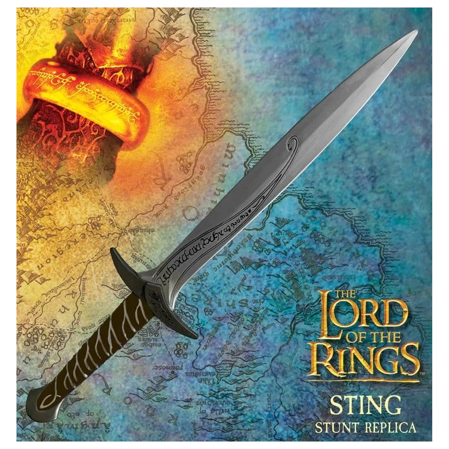 Lord of the Rings LARP Recuzita cascadorie Replica 1/1 Sting 56 cm poza produsului