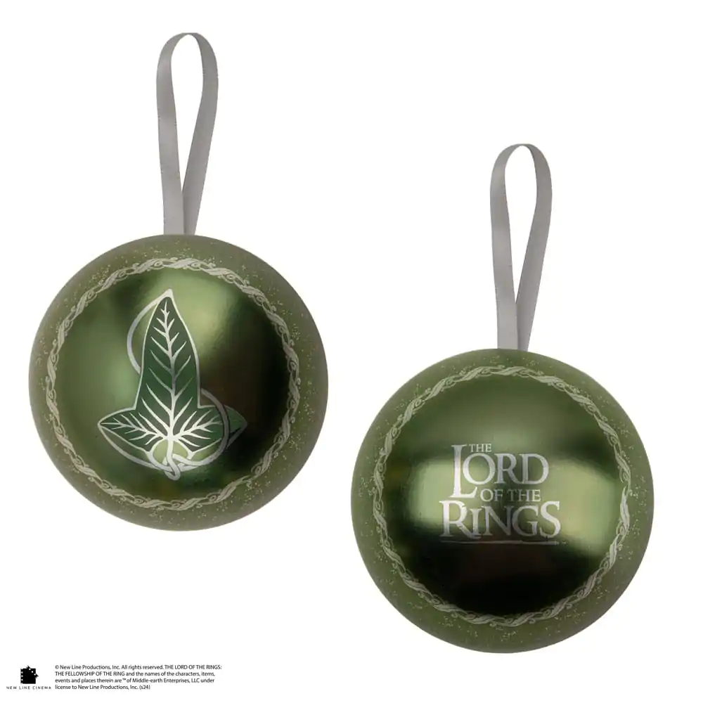 Ornament de pom de Crăciun Lord of the Rings cu Broșă Frunză Lorien poza produsului