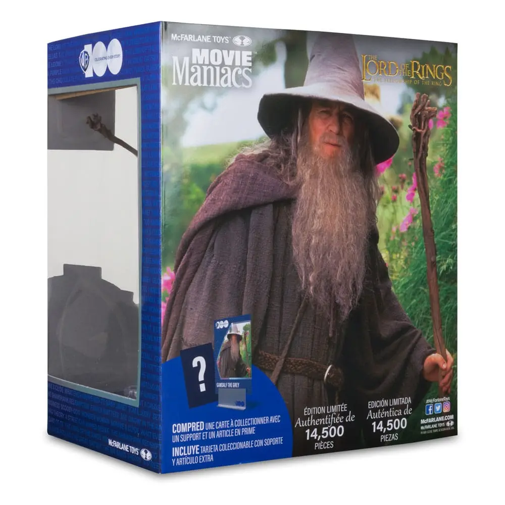 Lord of the Rings Movie Maniacs figurina de actiune Gandalf 18 cm poza produsului