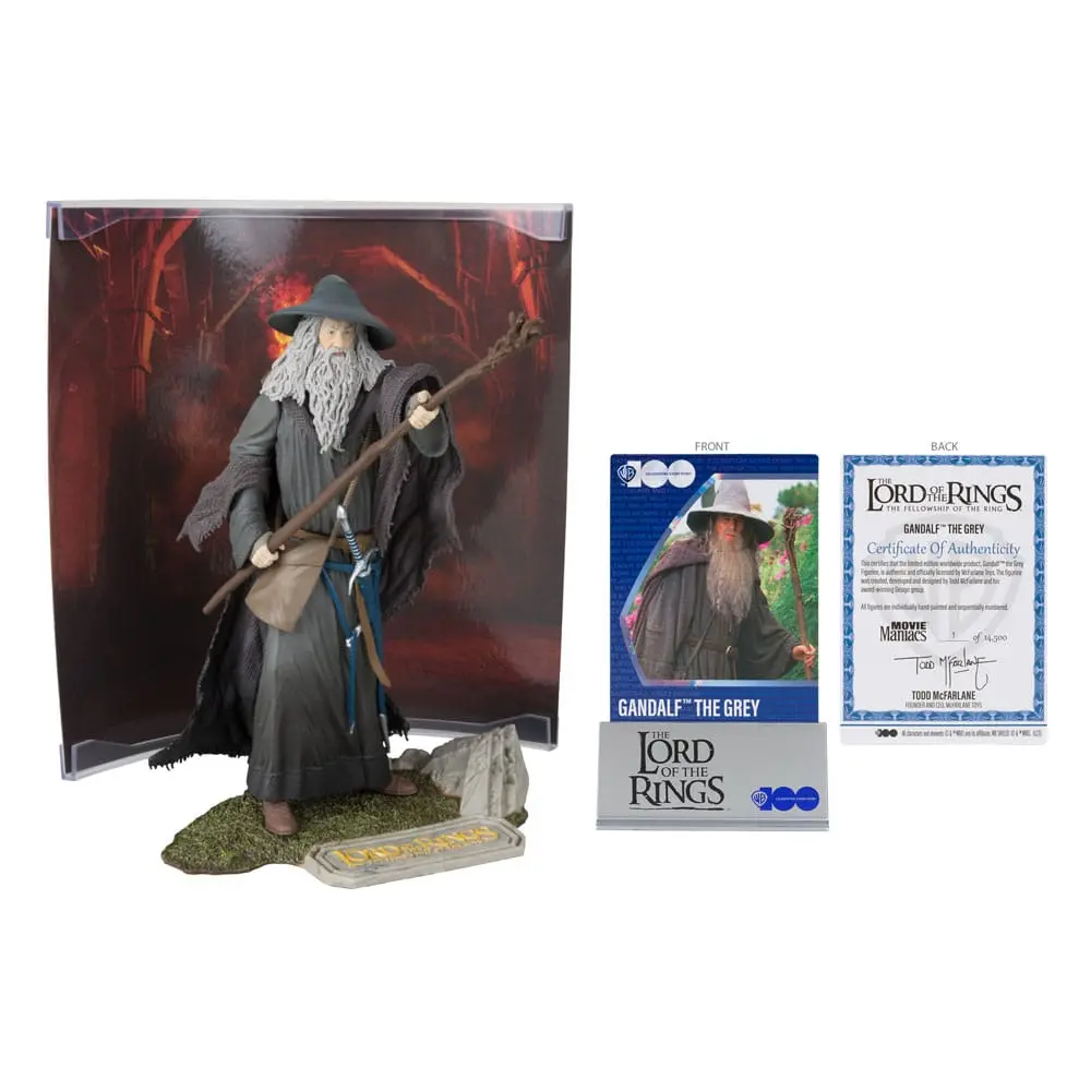 Lord of the Rings Movie Maniacs figurina de actiune Gandalf 18 cm poza produsului