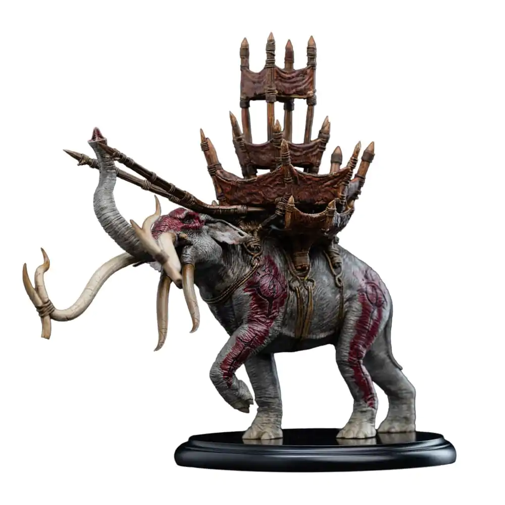 Lord of the Rings Mini Statuie Mumak in Battle 17 cm poza produsului