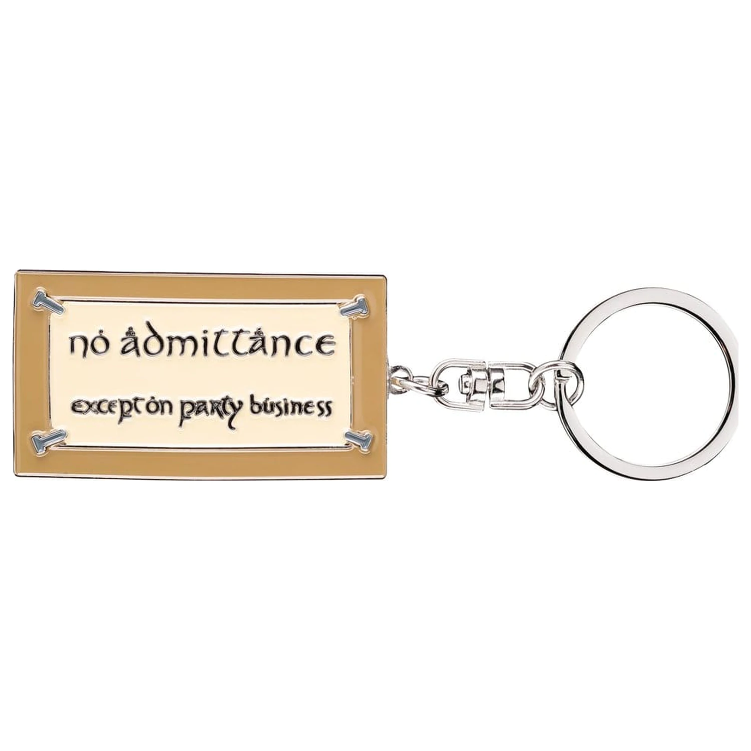 Lord of the Rings Breloc cu Semn No Admittance 6 cm poza produsului