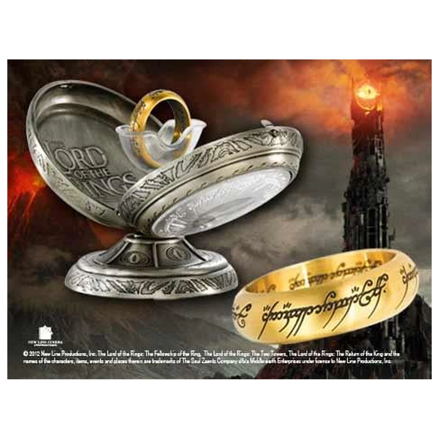 Lord of the Rings One Ring inel 67,5 poza produsului
