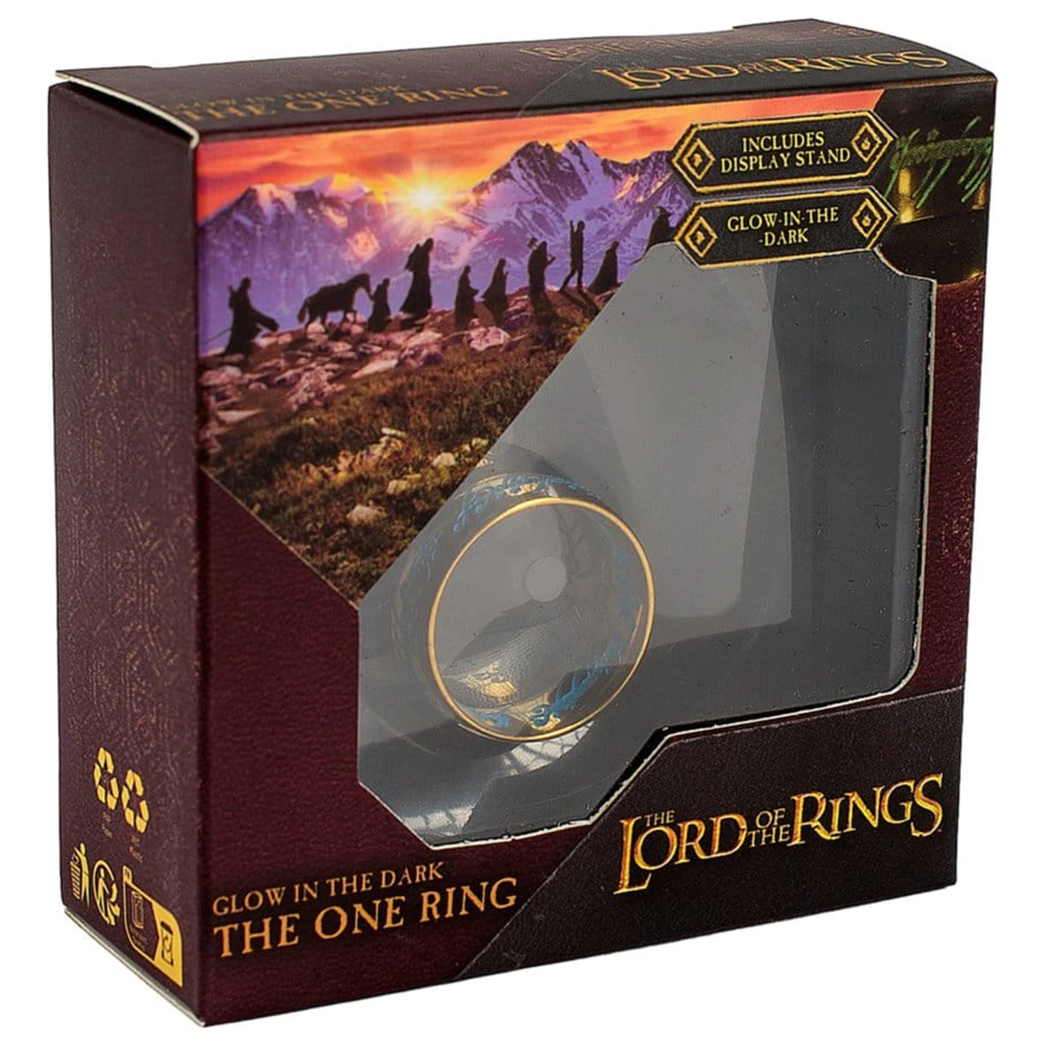 Lord of the Rings Replica One Ring Straluceste in intuneric poza produsului
