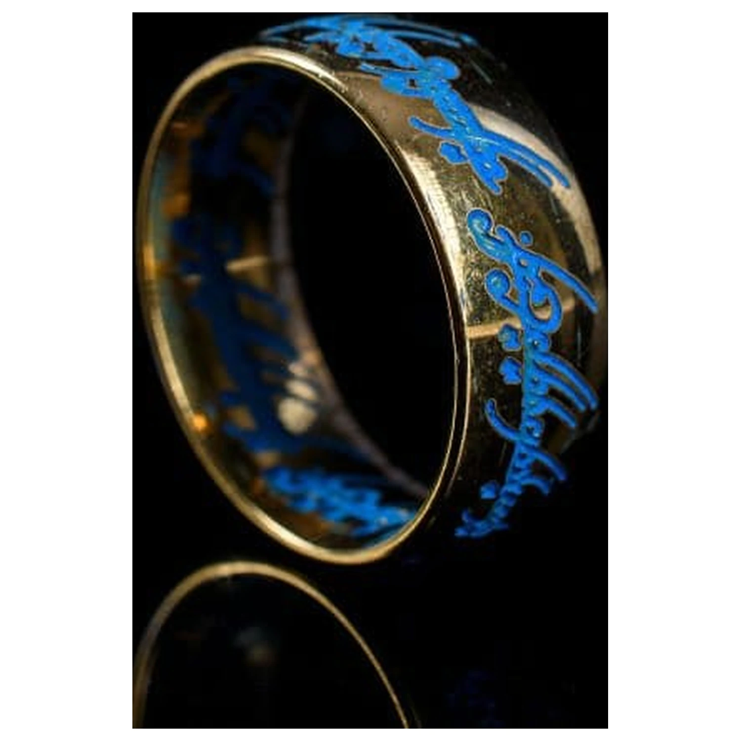 Lord of the Rings Replica One Ring Straluceste in intuneric poza produsului