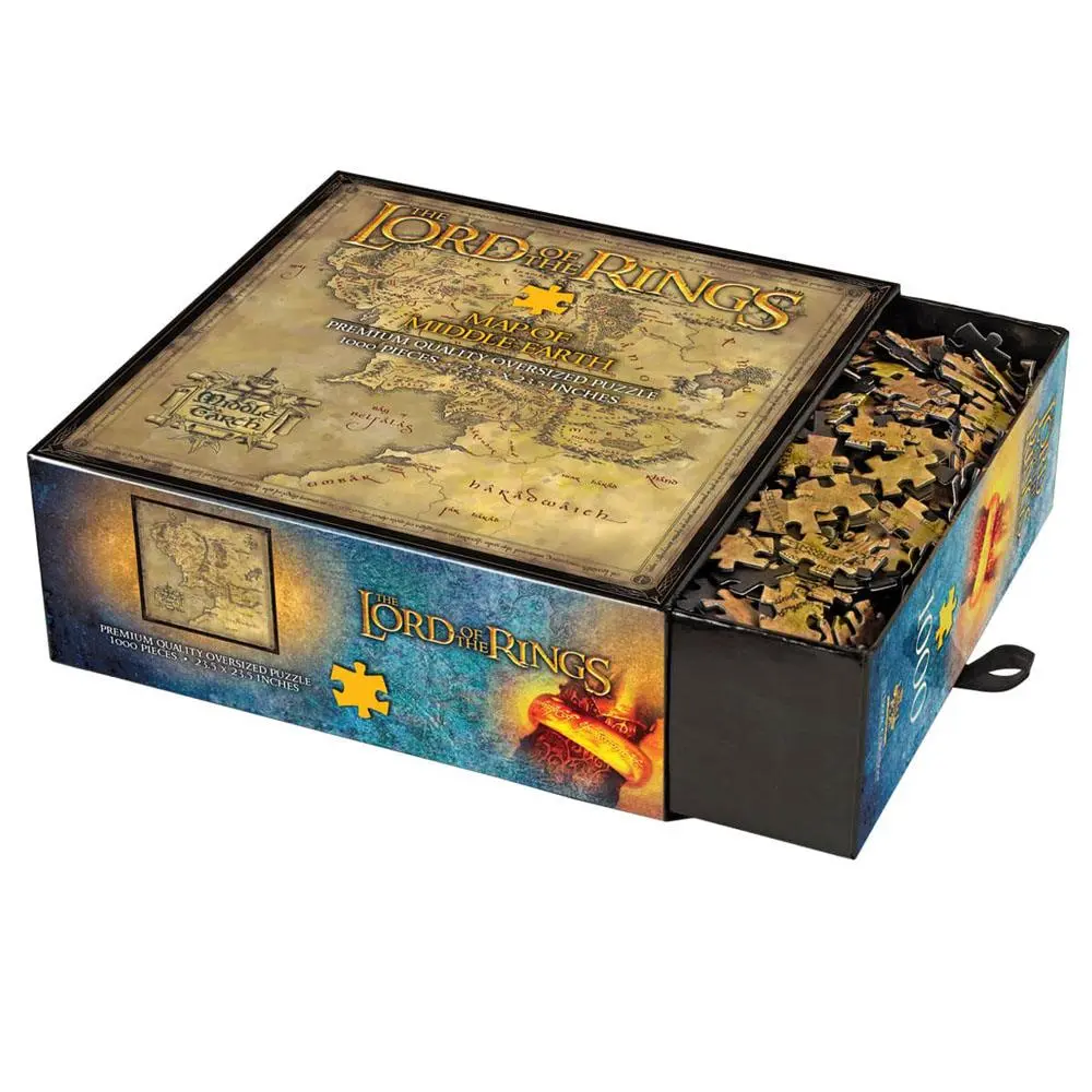 Puzzle Lord of the Rings Middle Earth (1000 piese) poza produsului