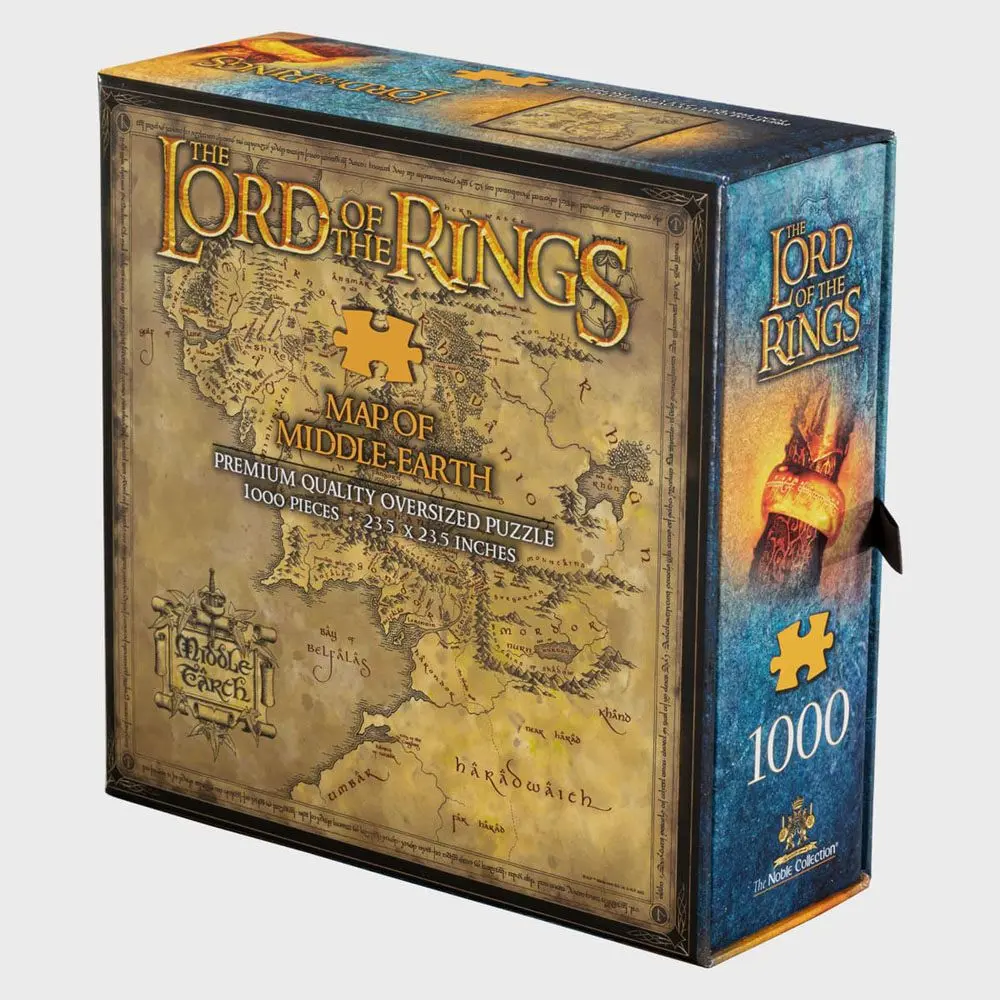 Puzzle Lord of the Rings Middle Earth (1000 piese) poza produsului