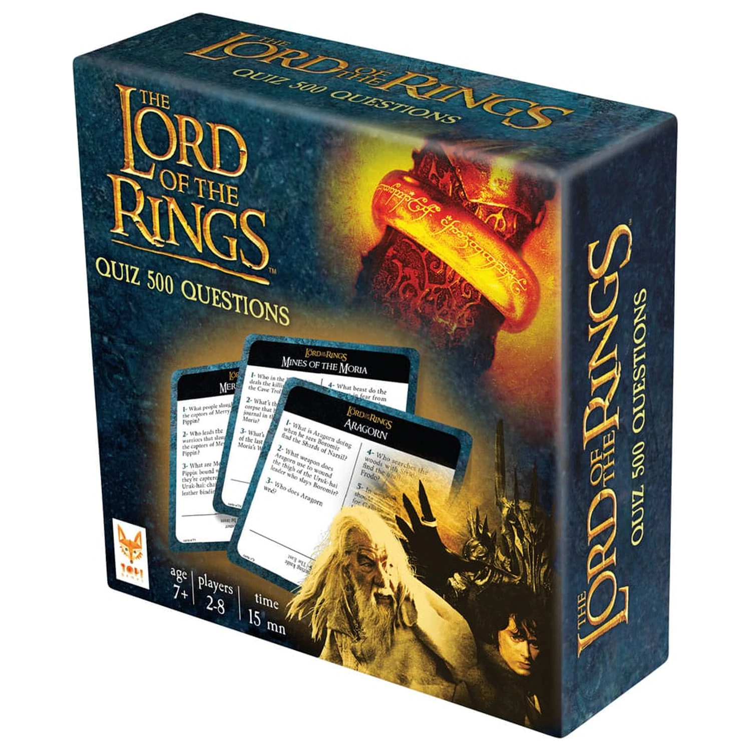 Lord of the Rings Joc de carti Quiz 500 intrebari Versiunea engleza poza produsului