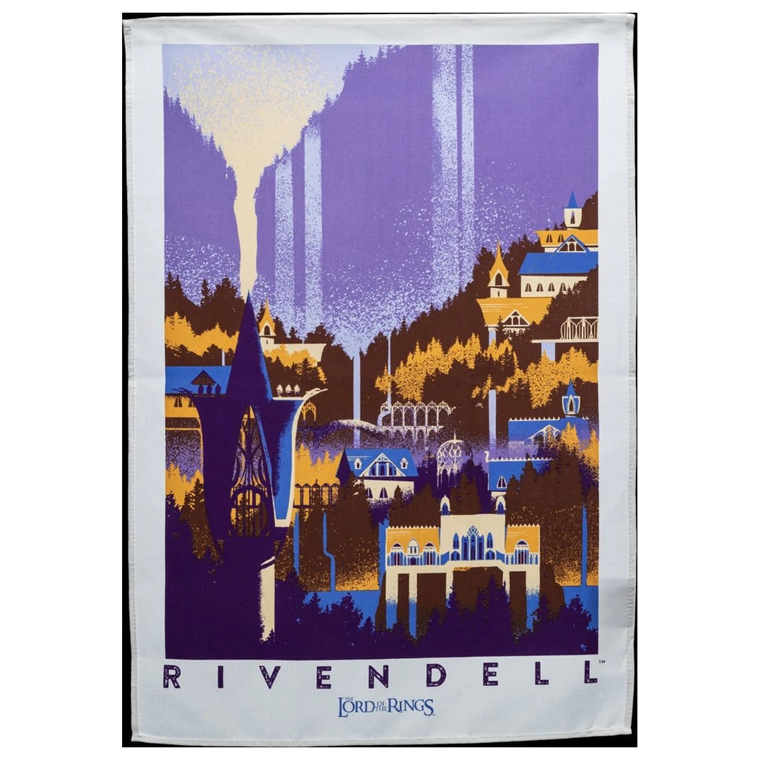 Lord of the Rings prosop de bucatarie set de 2 bucati Rivendell & Hobbiton 70 cm poza produsului