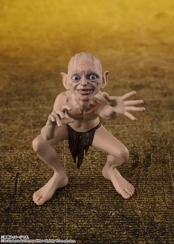 Lord of the Rings S.H. Figuarts figurine de acțiune Frodo Baggins & Gollum poza produsului