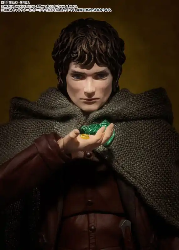 Lord of the Rings S.H. Figuarts figurine de acțiune Frodo Baggins & Gollum poza produsului