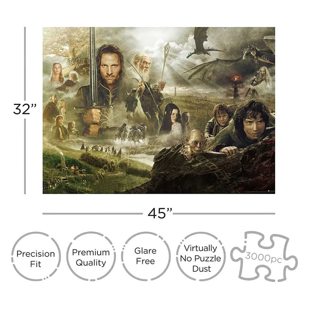 Lord of the Rings Puzzle Saga (3000 piese) poza produsului