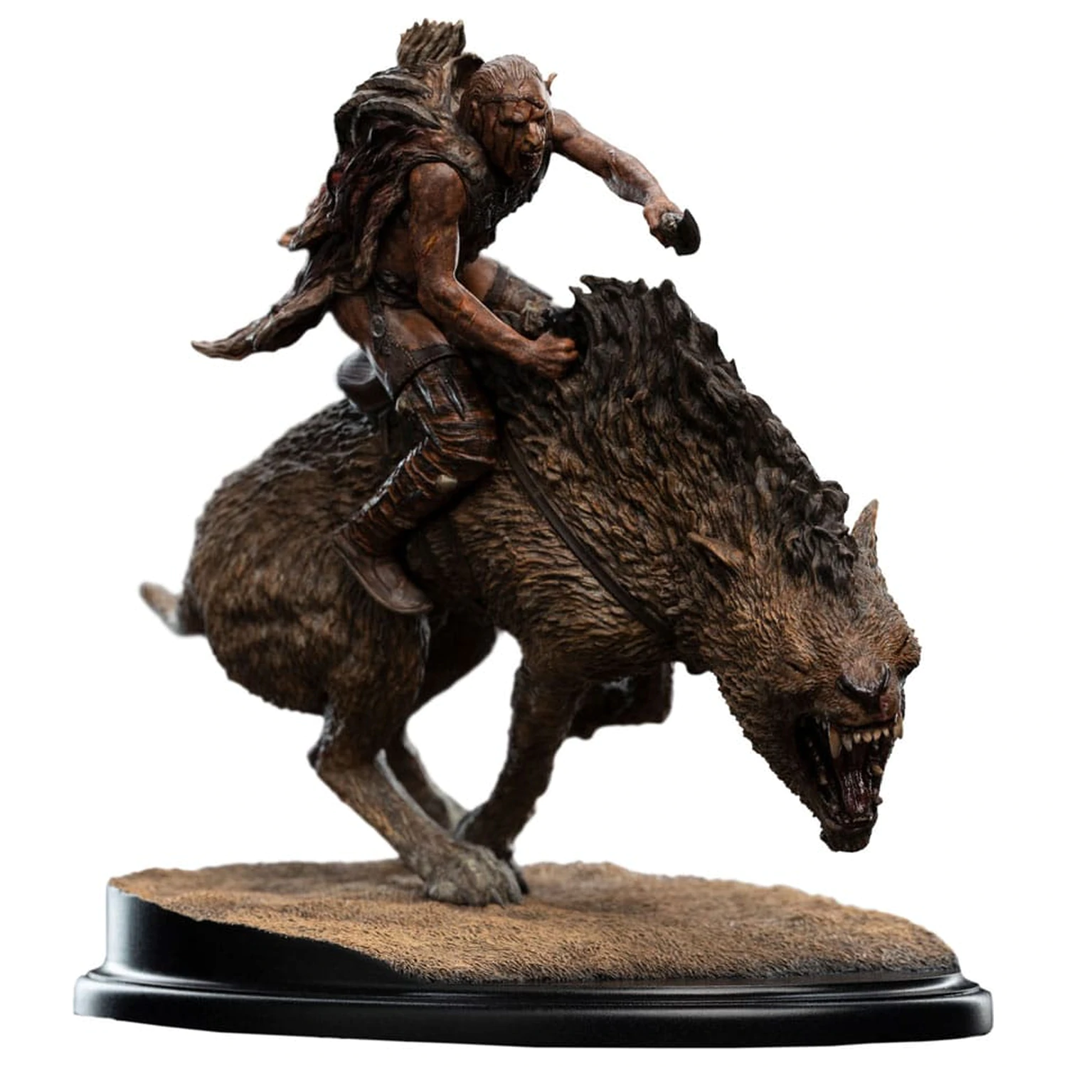Lord of the Rings Mini Statuie Sharku on Warg 18 cm poza produsului