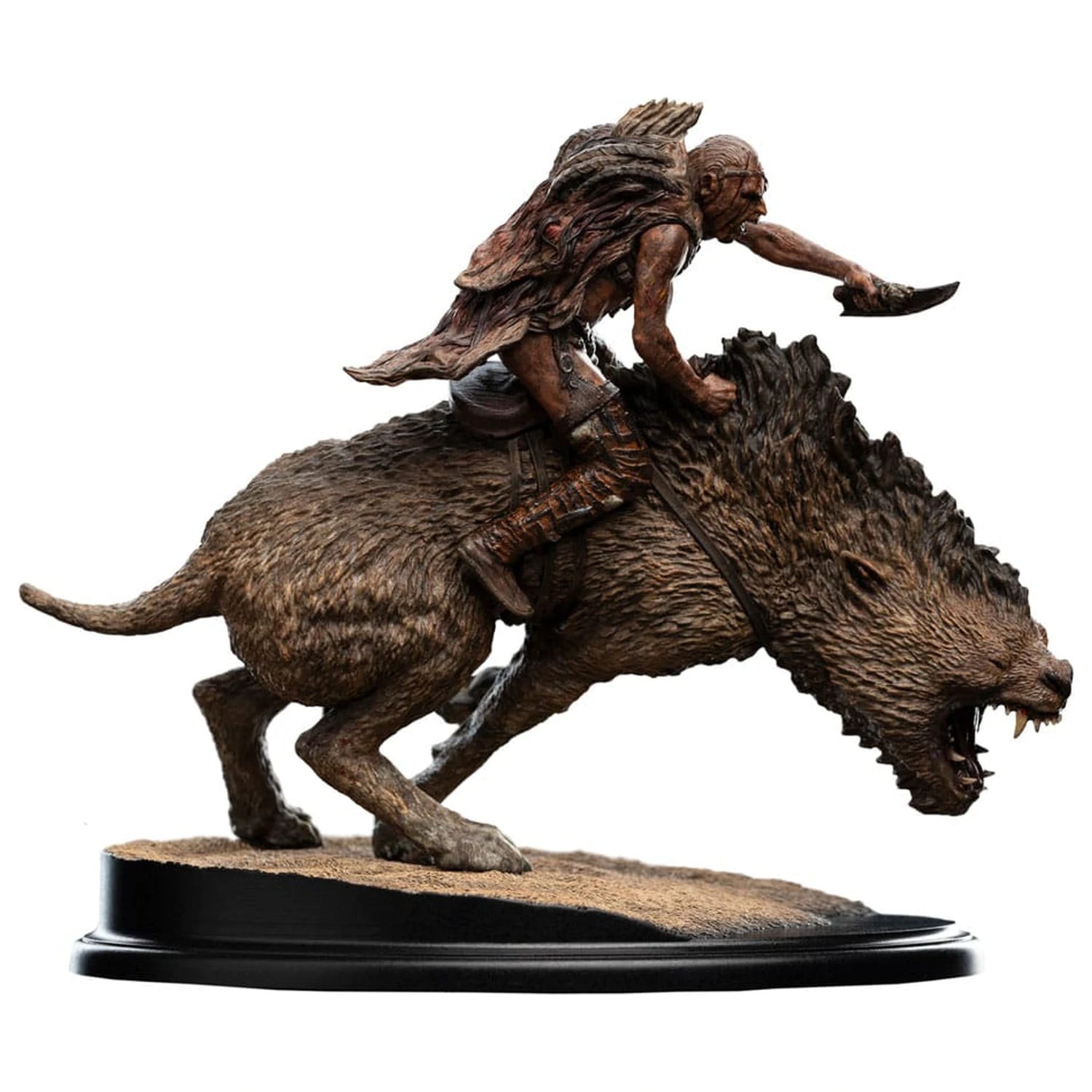 Lord of the Rings Mini Statuie Sharku on Warg 18 cm poza produsului