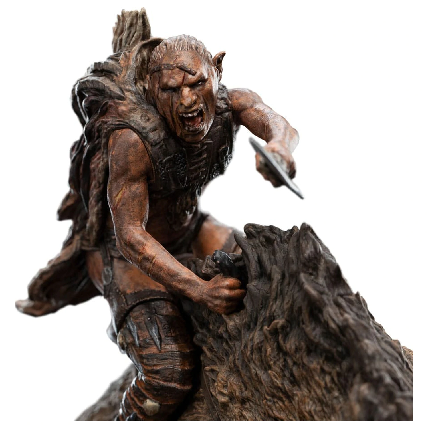 Lord of the Rings Mini Statuie Sharku on Warg 18 cm poza produsului
