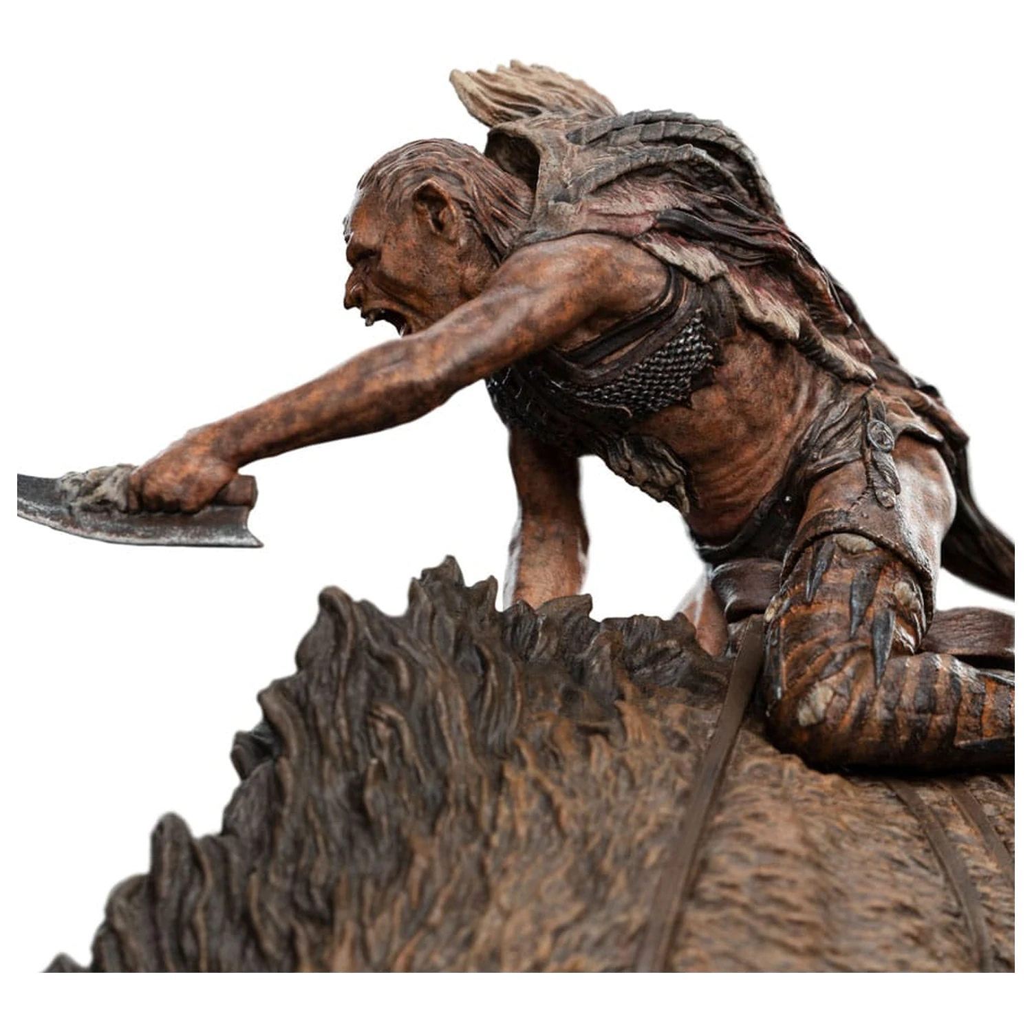 Lord of the Rings Mini Statuie Sharku on Warg 18 cm poza produsului