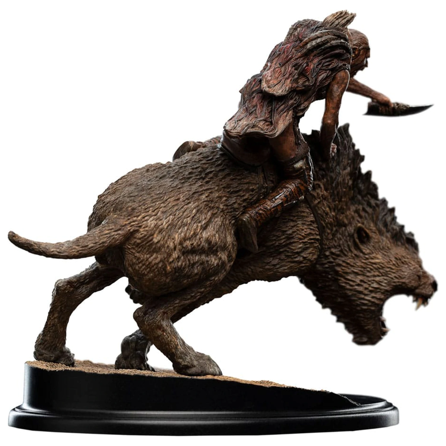 Lord of the Rings Mini Statuie Sharku on Warg 18 cm poza produsului