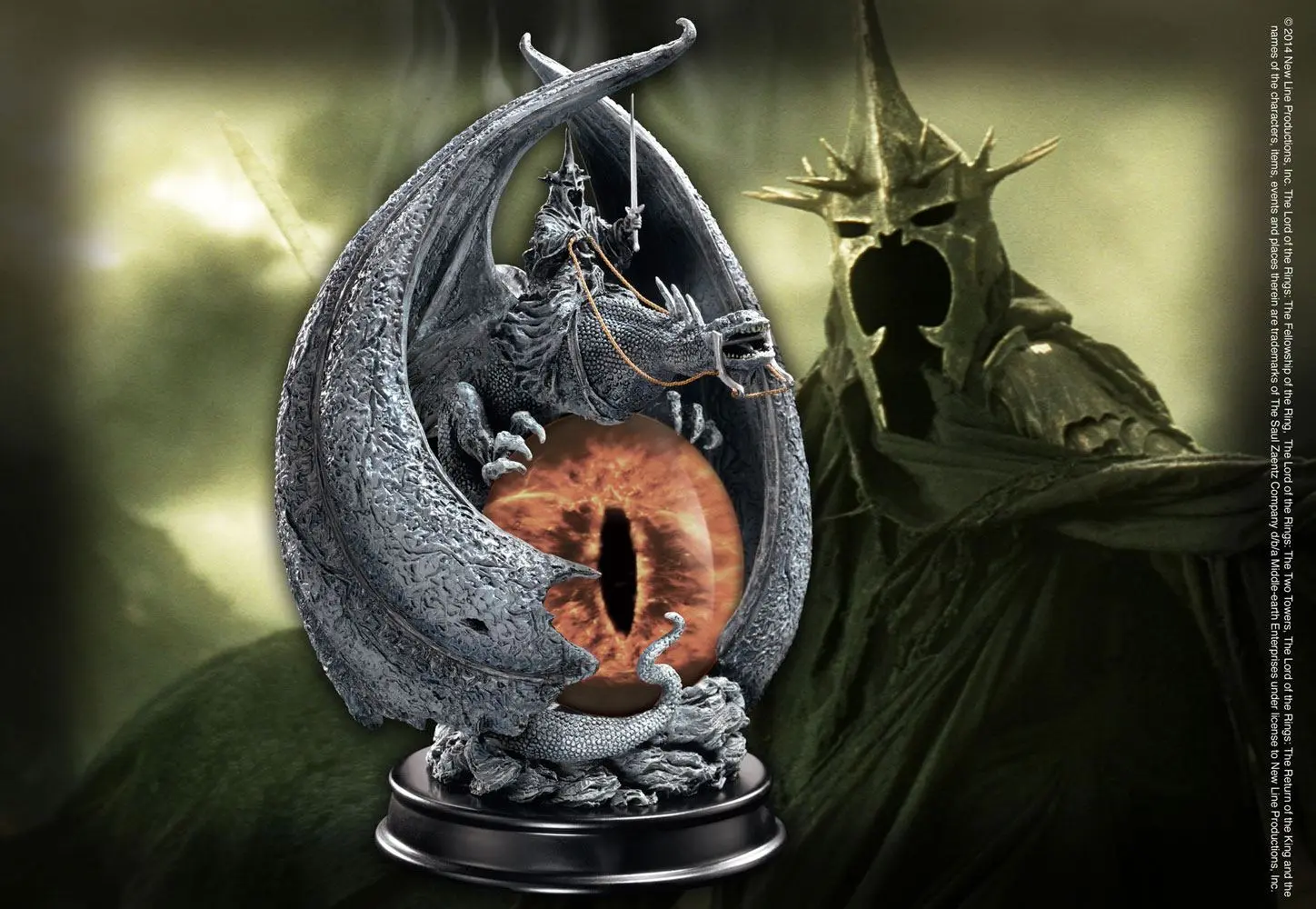 Statuie Lord of the Rings The Fury of the Witch King 20 cm poza produsului