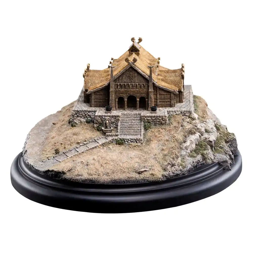 Lord of the Rings Statuie The Golden Hall of Edoras 9 cm poza produsului