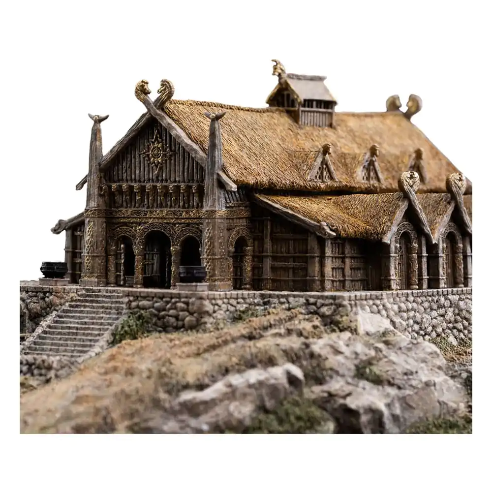 Lord of the Rings Statuie The Golden Hall of Edoras 9 cm poza produsului