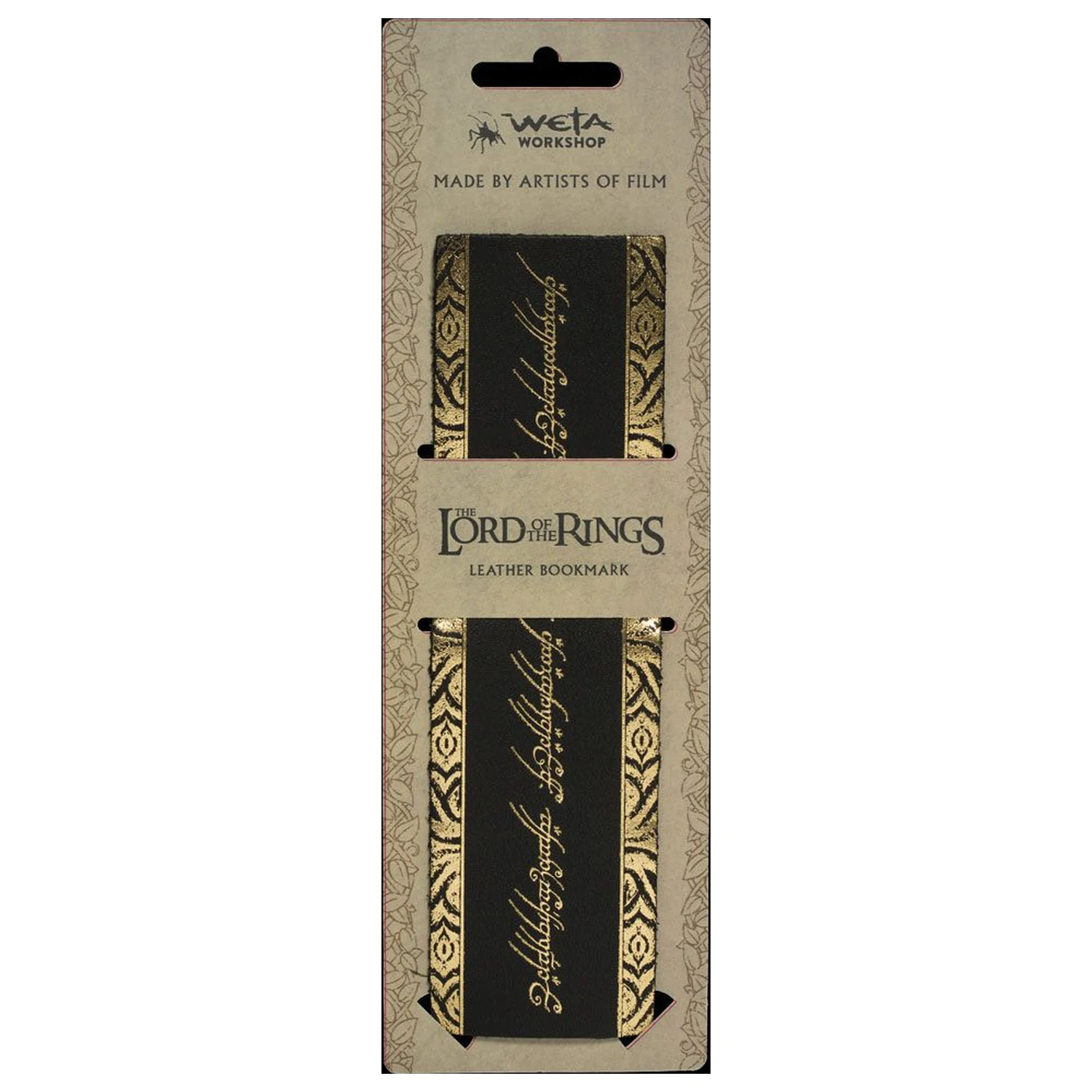 Lord of the Rings Marcaj din piele The One Ring Inscription poza produsului