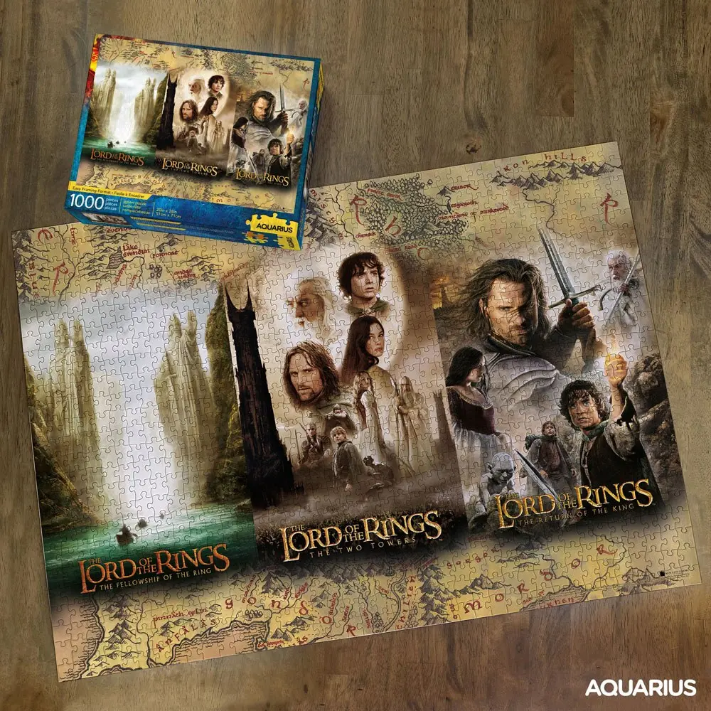 Lord of the Rings Puzzle tip triptic (1000 piese) poza produsului