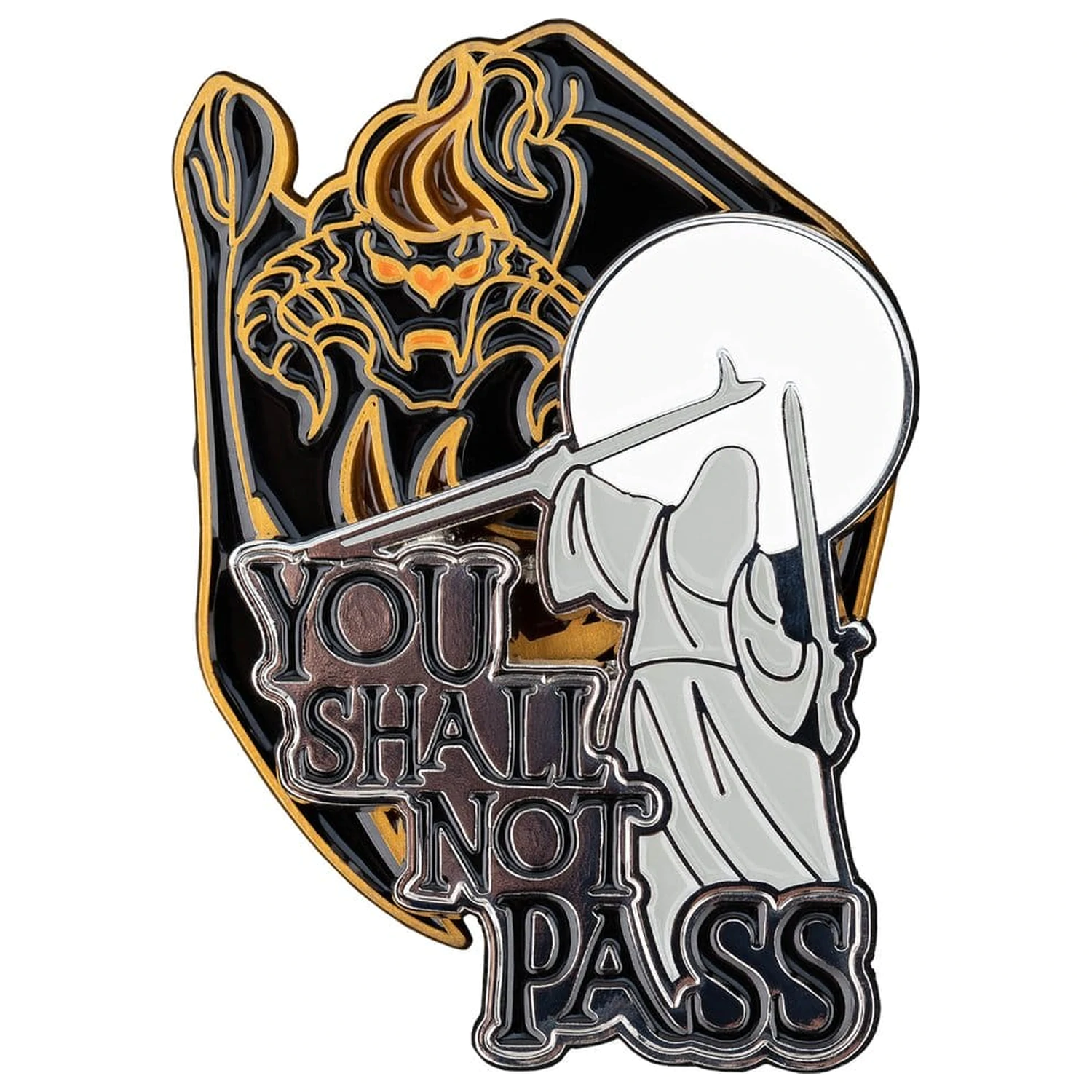 Lord of the Rings Pins de colectie set de 2 bucati You Shall Not Pass 8 cm poza produsului
