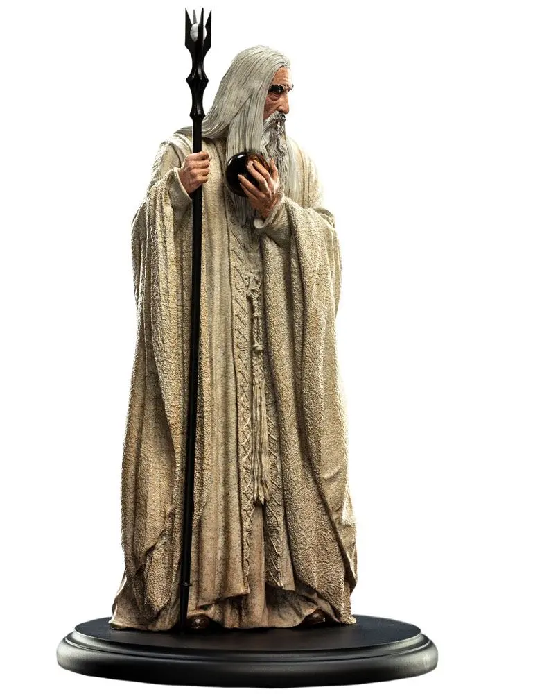 Lord of the Rings Statuie Saruman The White 19 cm poza produsului