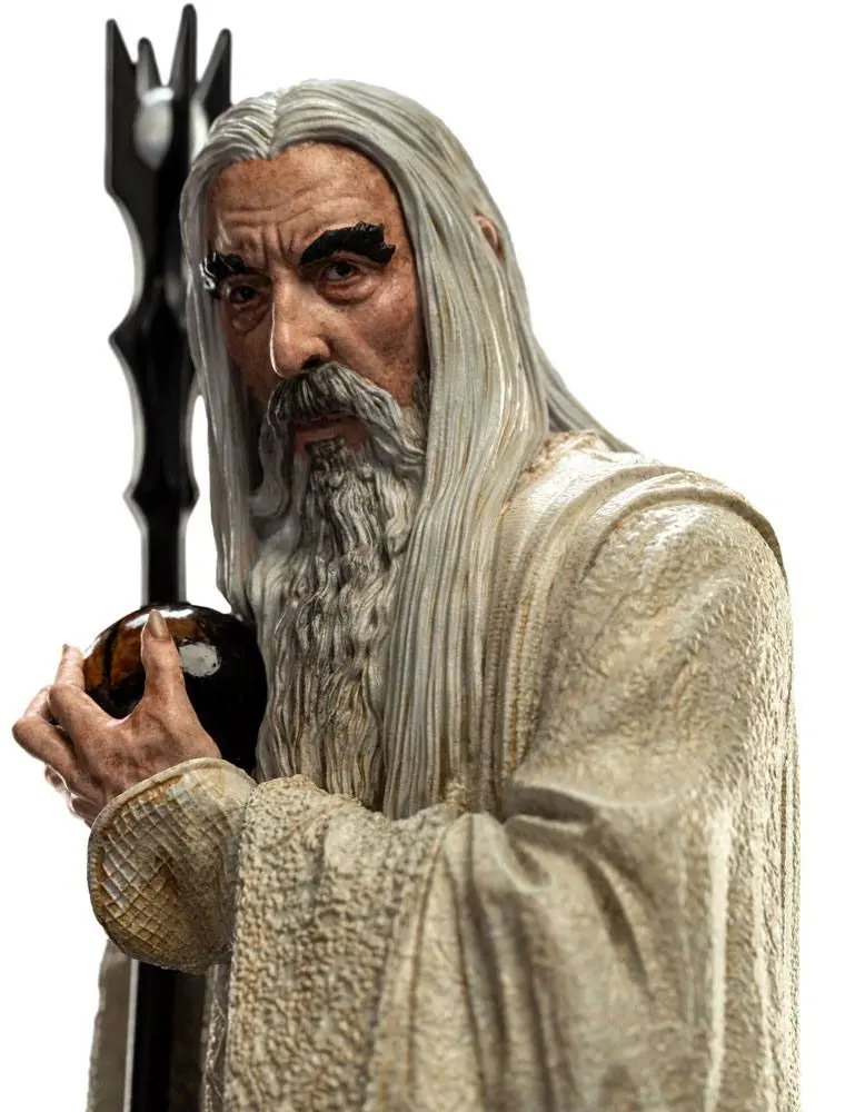 Lord of the Rings Statuie Saruman The White 19 cm poza produsului