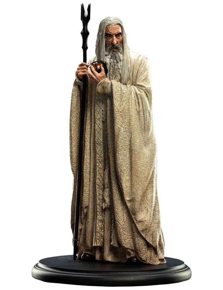 Lord of the Rings Statuie Saruman The White 19 cm poza produsului