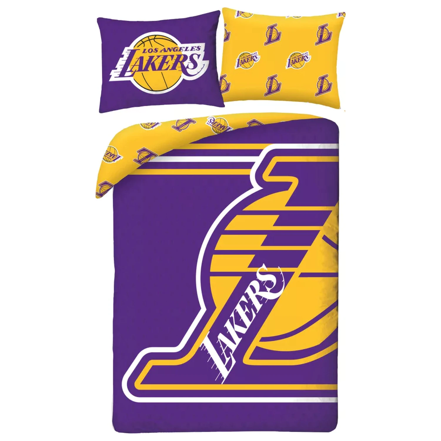 Los Angeles Lakers Logo Husa de pilota poza produsului